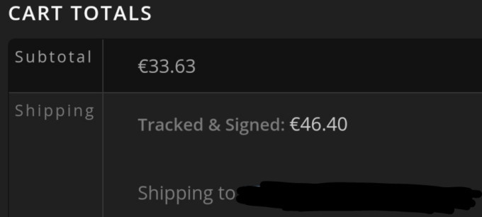 How much postage?
