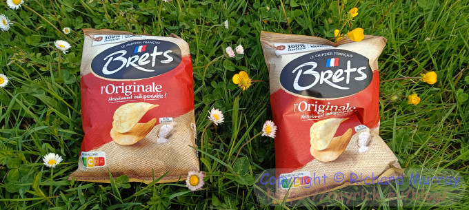 Two packs of crisps