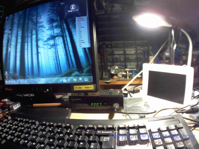A photo taken by a microcontroller.