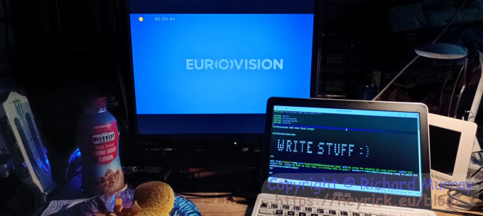 My setup for watching this song contest