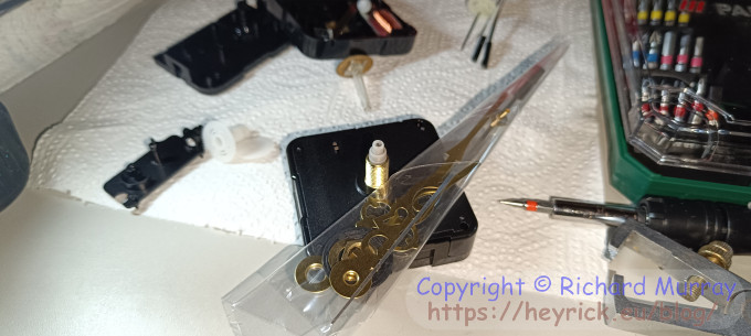 An alternative, replacing the clock mechanism.