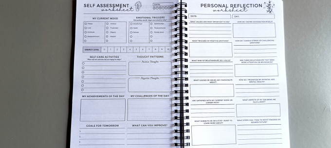 Inside an ADHD workbook