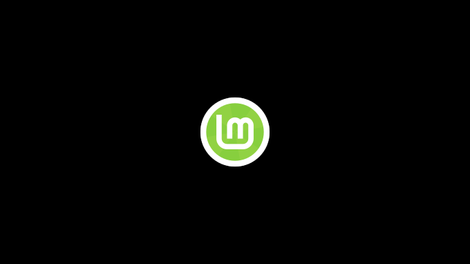 Linux Mint start logo
