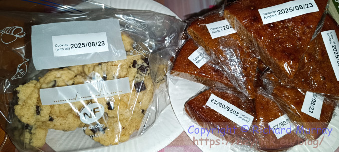 Various baked things.