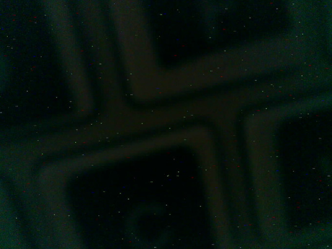 A photo taken with a dodgy OV2460 camera module.