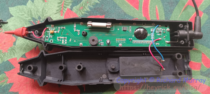 Inside the pen style device.