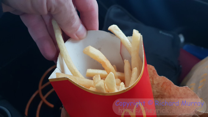 A painfully underfilled McChips.