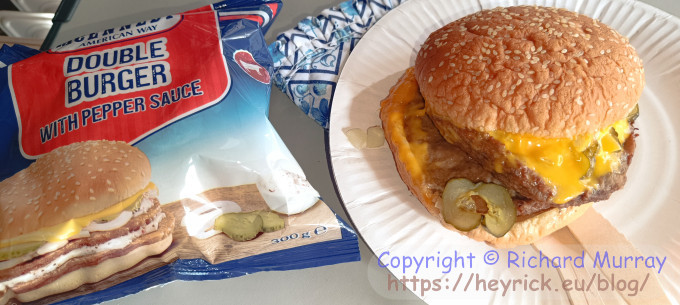 A Lidl burger...in a bag!.