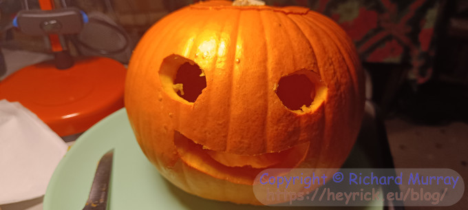 A normal pumpkin.