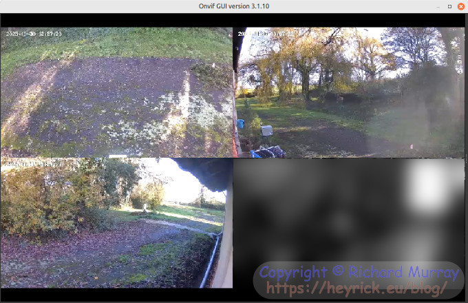 Viewing all of my cameras on Linux.