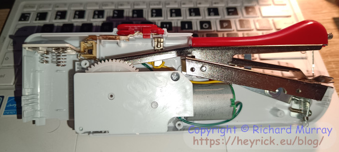 What is inside the machine.