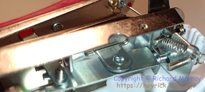 The seesaw that controls the front.