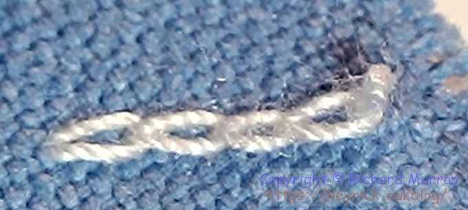 Why the stitching comes undone.