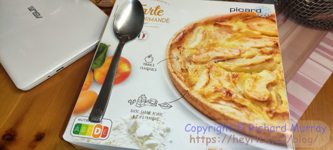 A free tarte normande.