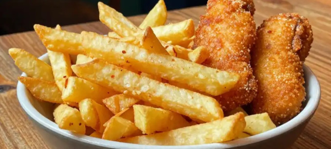 AI generated image of food.