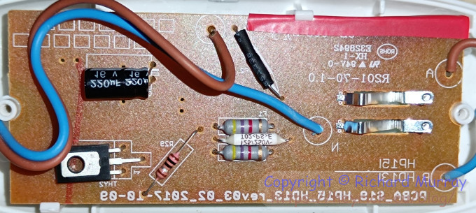 A photo of a circuit board.