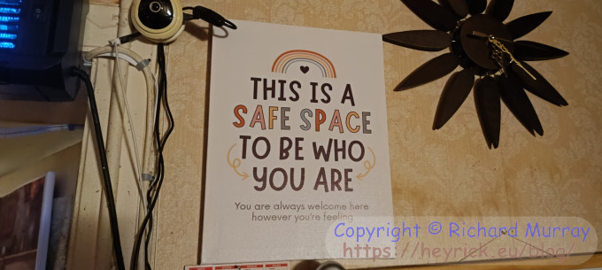 This is a safe space