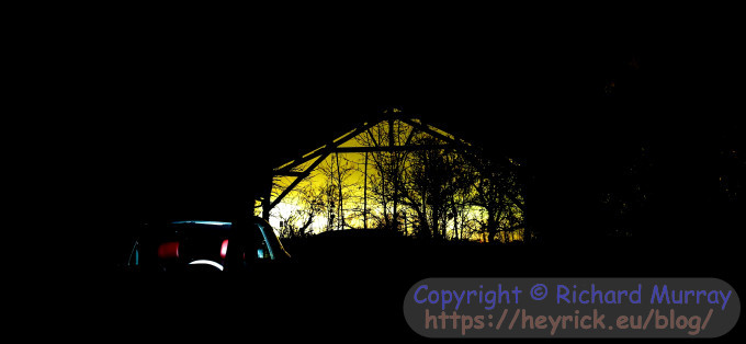 Long exposure looking the other way.