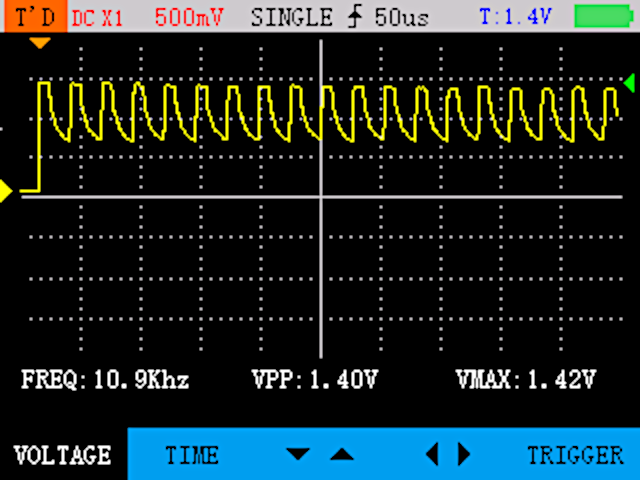 The carrier frequency.