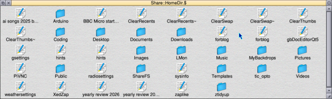 My home folder.