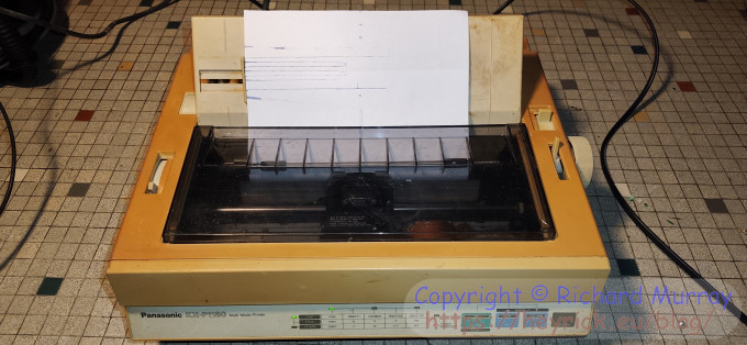 Failing to print anything.