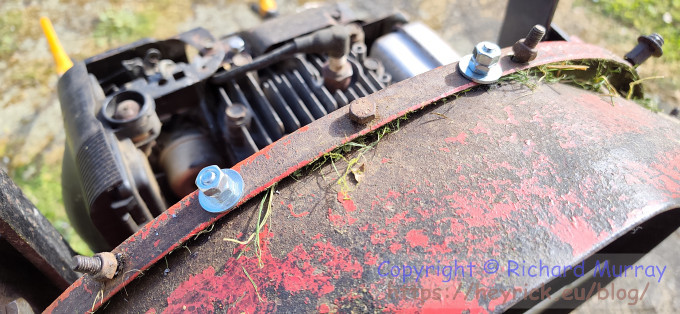 A mower fix.