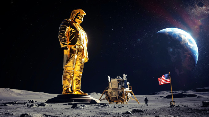 Why Trump really wants to set up on the Moon.