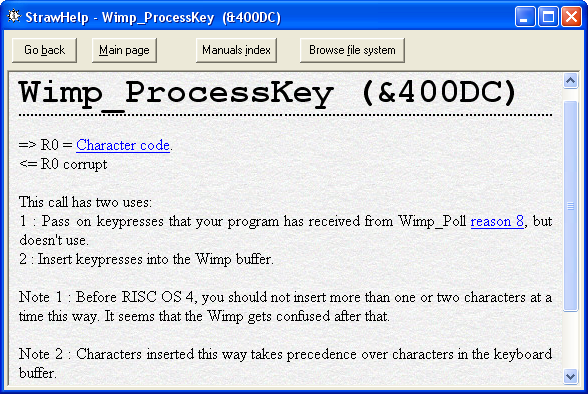 Wimp_ProcessKey.
